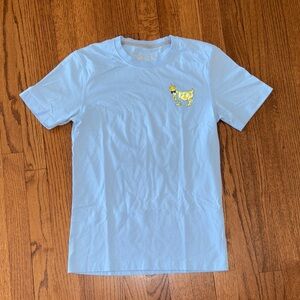 Light Blue Graphic T-Shirt